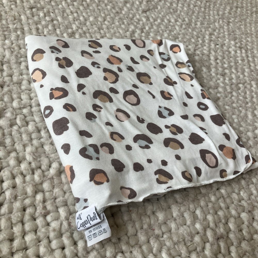 Copper Pearl Gray Animal‎ Print Baby Infant Blanket Swaddle 45" Wildlife